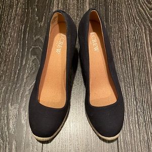 J. Crew Espadrilles - Navy NWOT